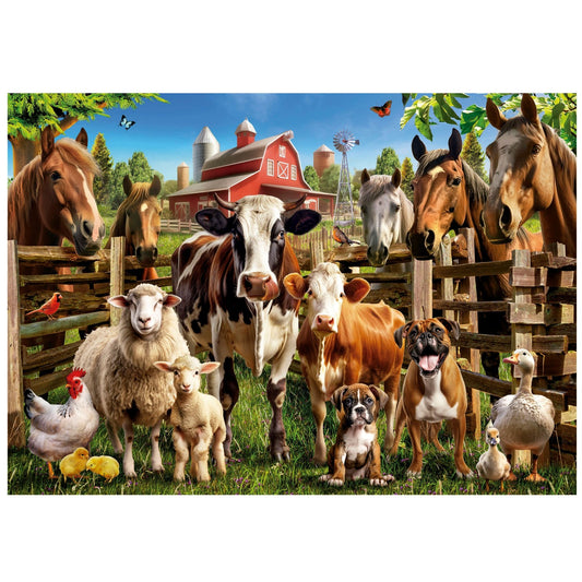 Puzzle Los Traviesos de la Granja 500 piezas Educa