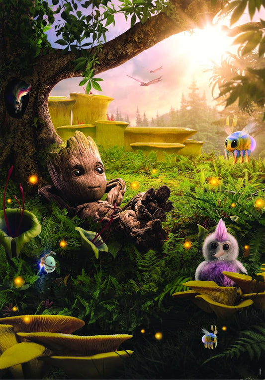 Puzzle Yo Soy Groot Marvel 300 piezas Clementoni