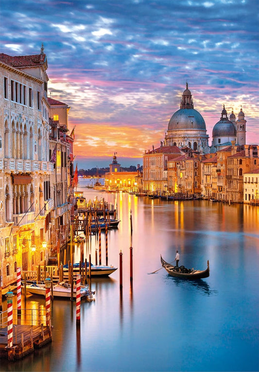 Puzzle Venecia Iluminada 500 piezas Clementoni