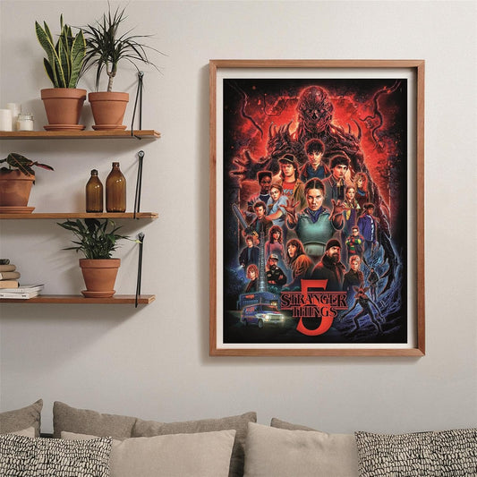 Puzzle Stranger Things Temporada 5 - 1000 piezas Clementoni