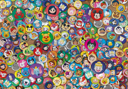 Puzzle Impossible Disney Emoji 1000 piezas Clementoni
