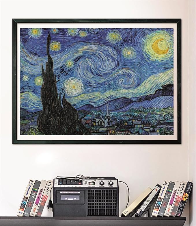 Puzzle La Noche Estrellada Van Gogh 1000 piezas Clementoni