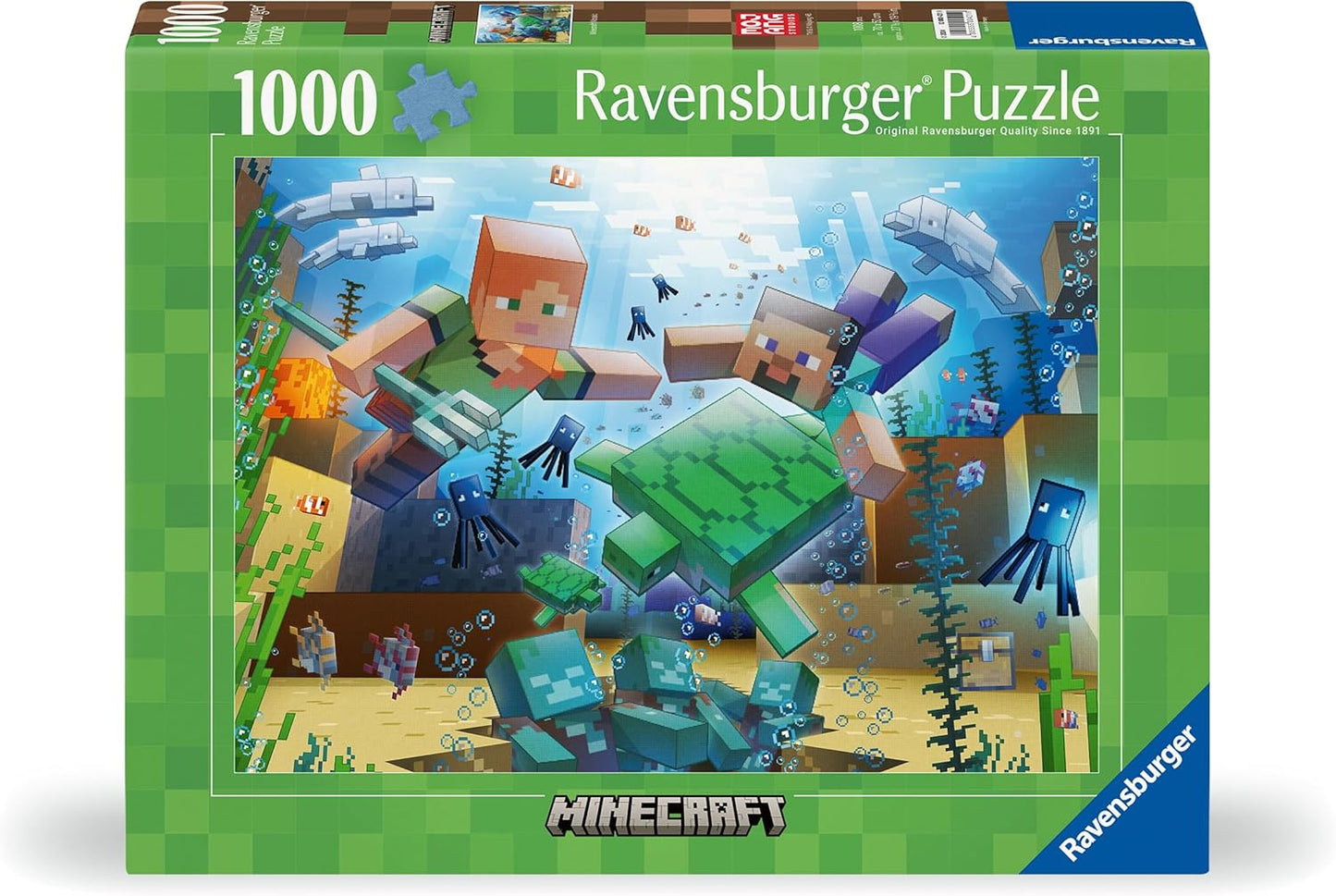 Puzzle Minecraft 1000 piezas Ravensburger
