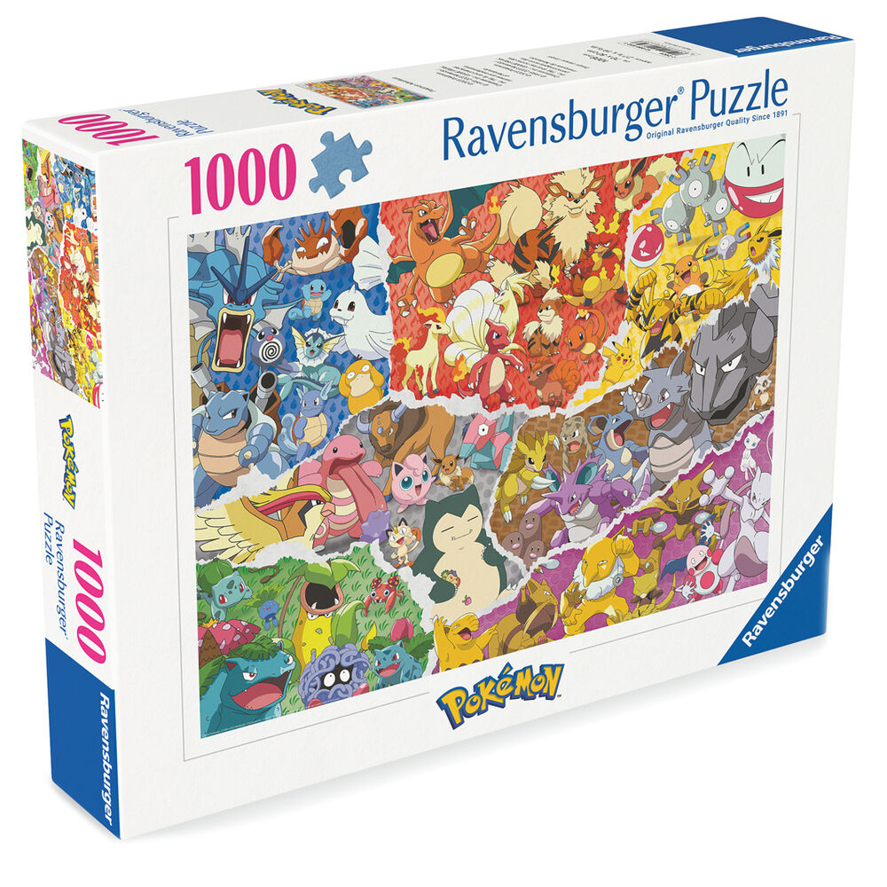Puzzle Pokémon Aventura 1000 piezas Ravensburger