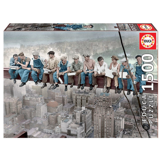 Puzzle Almuerzo en Nueva York 1500 piezas Educa