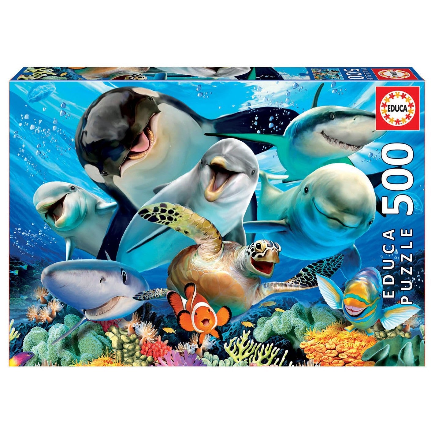 Puzzle Selfie Bajo el Agua 500 piezas Educa