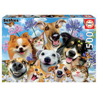 Puzzle Fun in the Sun Selfie 500 piezas Educa