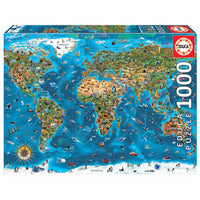 Puzzle Maravillas del Mundo 1000 piezas Educa