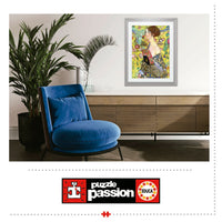 Puzzle Dama con Abanico de Klimt 1000 piezas Educa