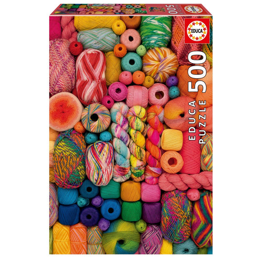 Puzzle Hilos 500 piezas Educa