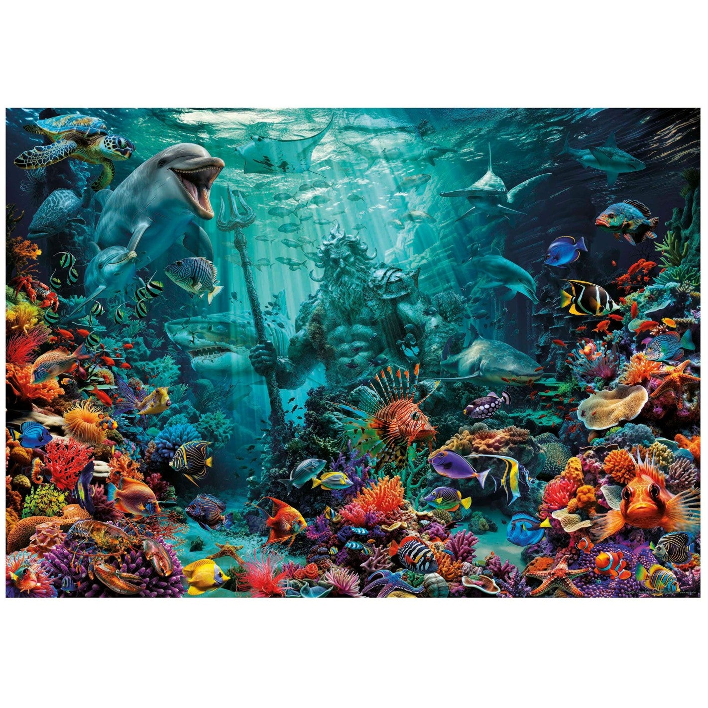 Puzzle Arrecife de Coral 1000 piezas Educa