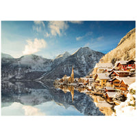 Puzzle Invierno en Hallstatt 1500 piezas Educa
