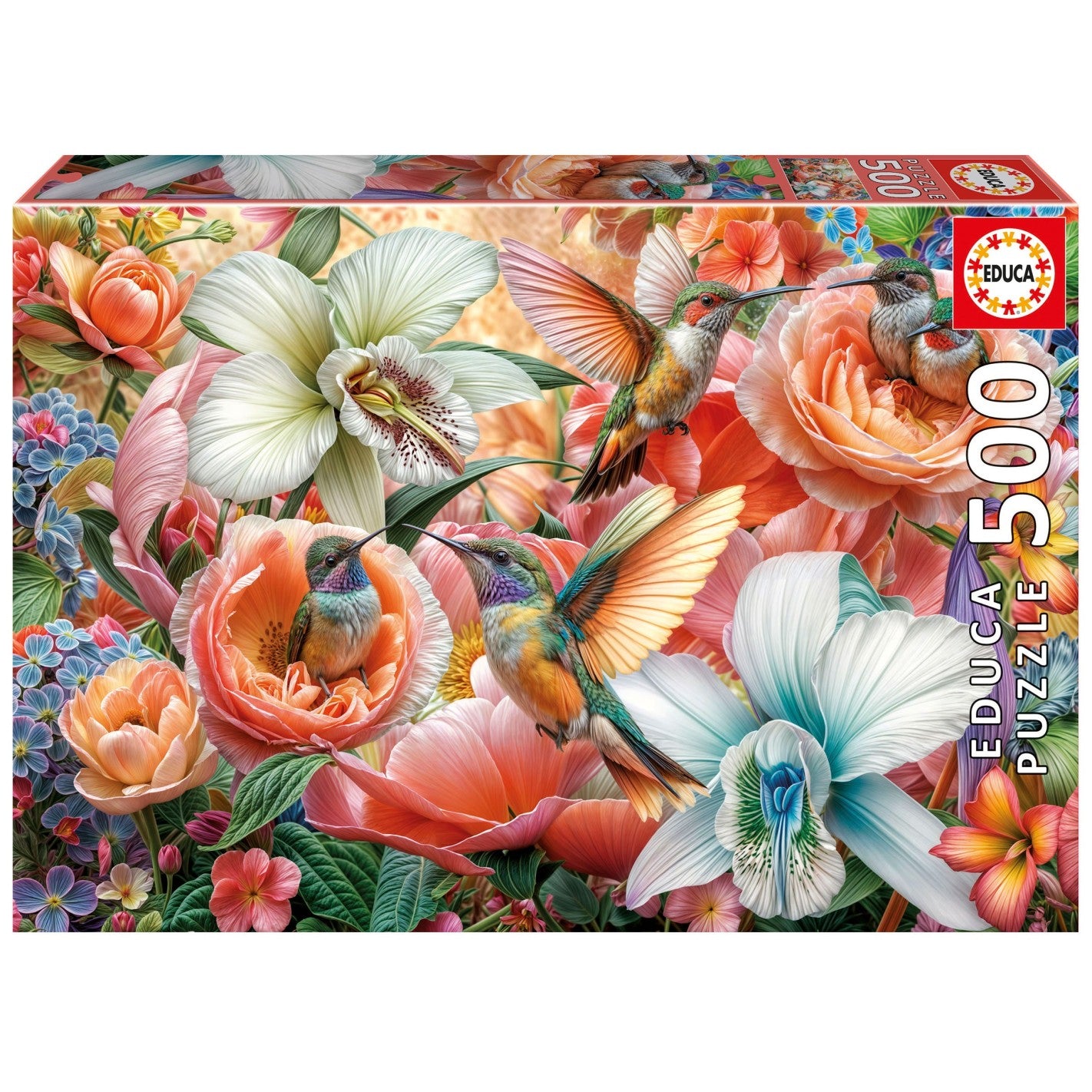 Puzzle Jardín de Colibríes 500 piezas Educa