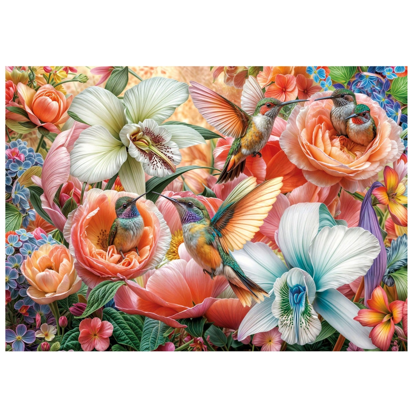 Puzzle Jardín de Colibríes 500 piezas Educa