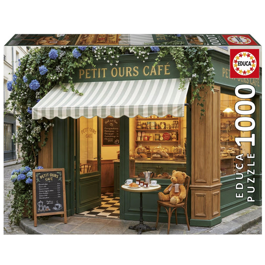Puzzle Café del Osito 1000 piezas Educa