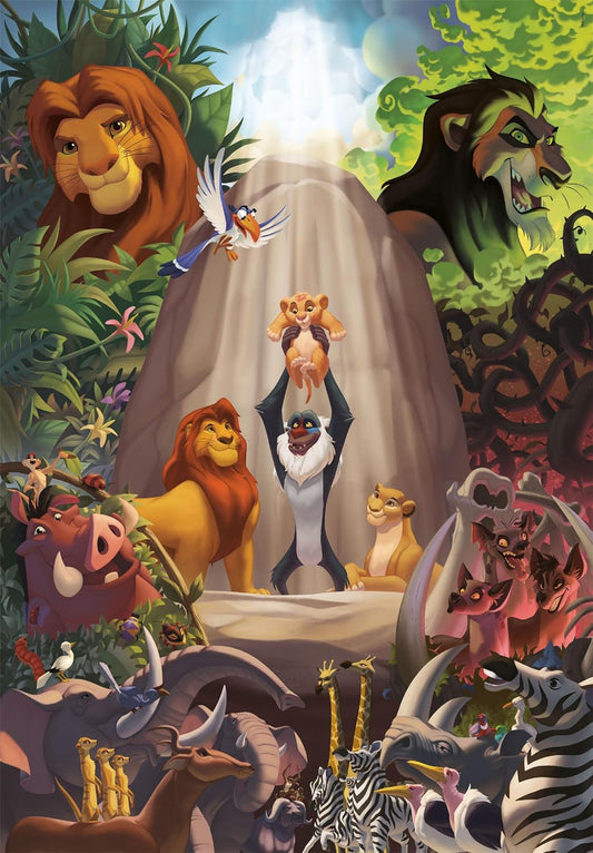 Puzzle El Rey León 1000 piezas Clementoni