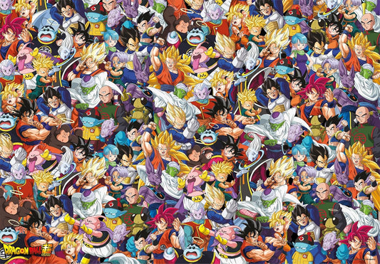 Puzzle Impossible Dragon Ball 1000 piezas Clementoni