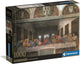 Caja del puzzle La Última Cena de Leonardo 1000 piezas Clementoni Museum Collection con el fresco de Leonardo da Vinci de Jesús y los apóstoles en la mesa