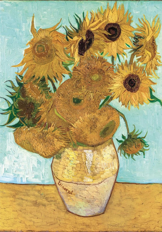 Puzzle Los Girasoles Van Gogh 1000 piezas Clementoni