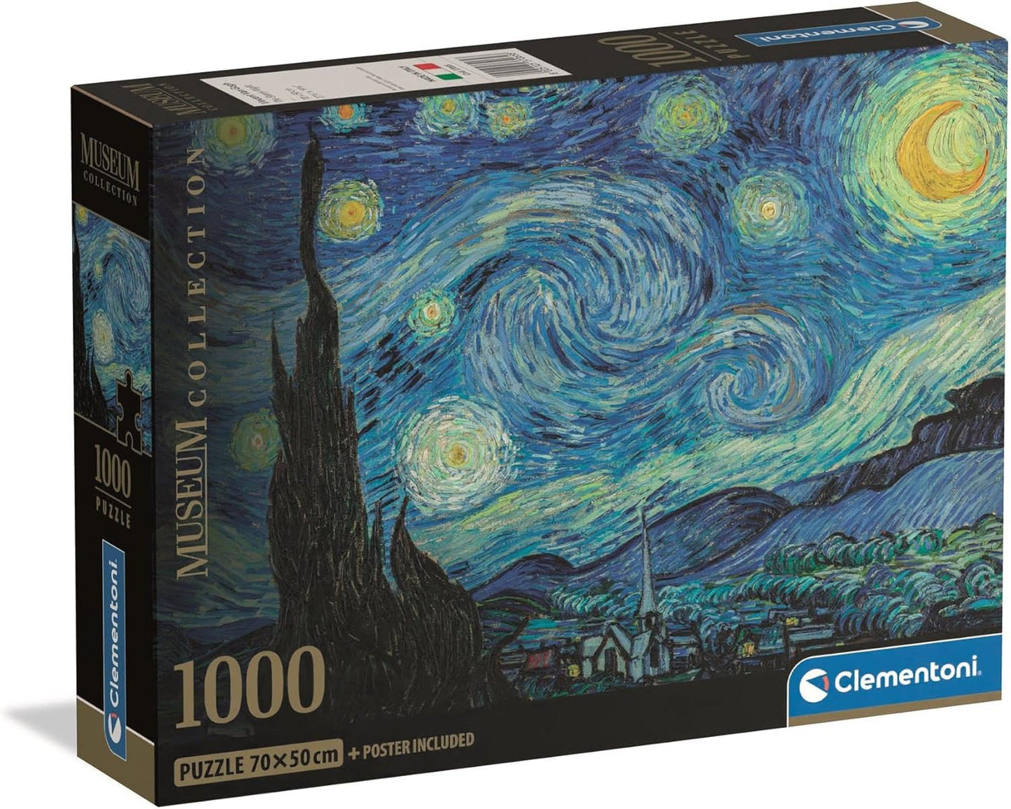 Puzzle La Noche Estrellada Van Gogh 1000 piezas Clementoni