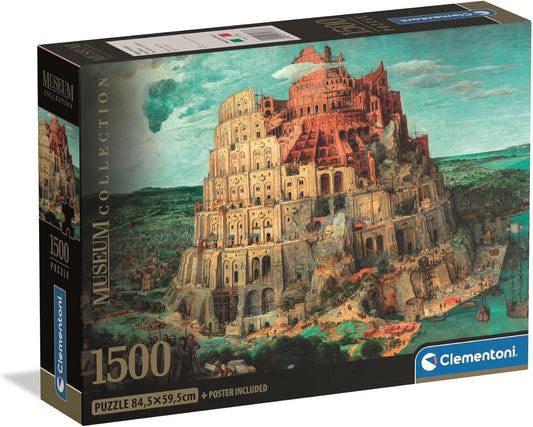 Puzzle La Torre de Babel 1500 piezas Clementoni